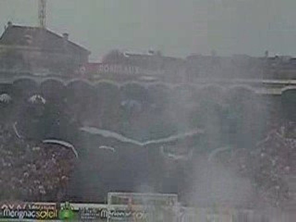 oceanics 1er tifo du virage nord des girondins de bordeaux