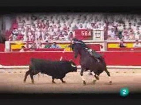 Pablo Hermoso de Mendoza en la Feria de Pamplona 2009