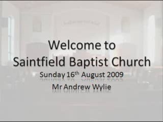 160809 - Gospel Service Part 1