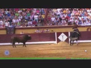Pablo Hermoso de Mendoza en la Feria de Burgos 2009