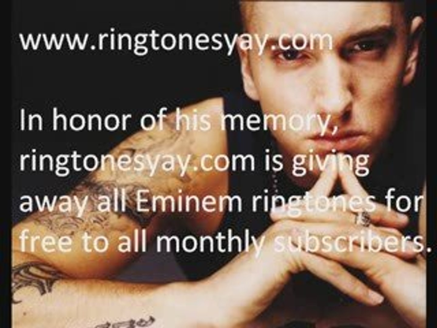 ⁣Eminem found dead