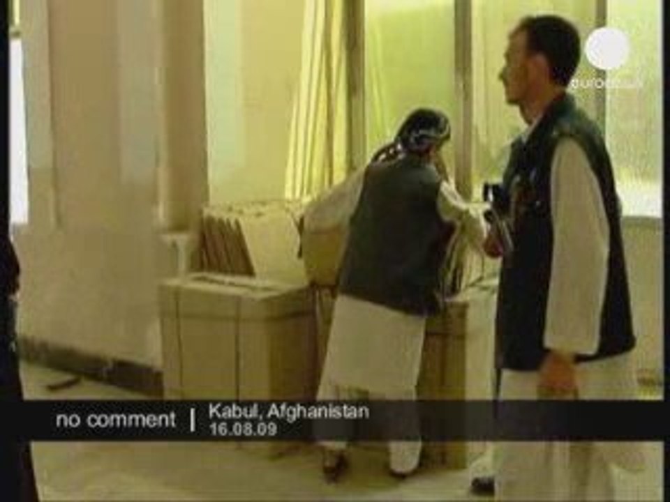 Préparatifs des élections en Afghnistan