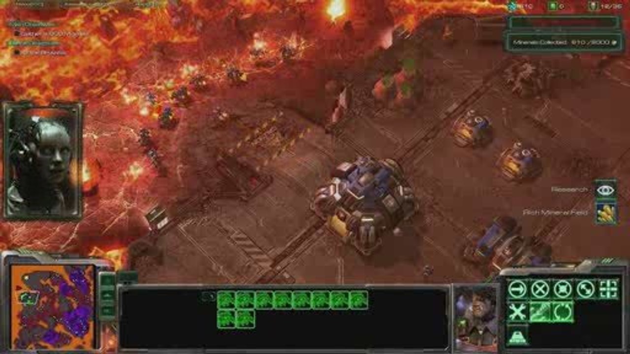 Starcraft II Gameplay video