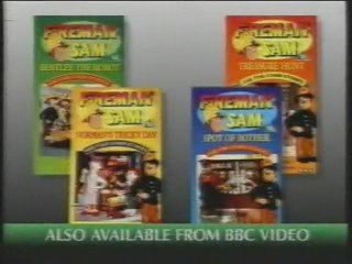 Start of The New Adventures of Fireman Sam VHS (1994)