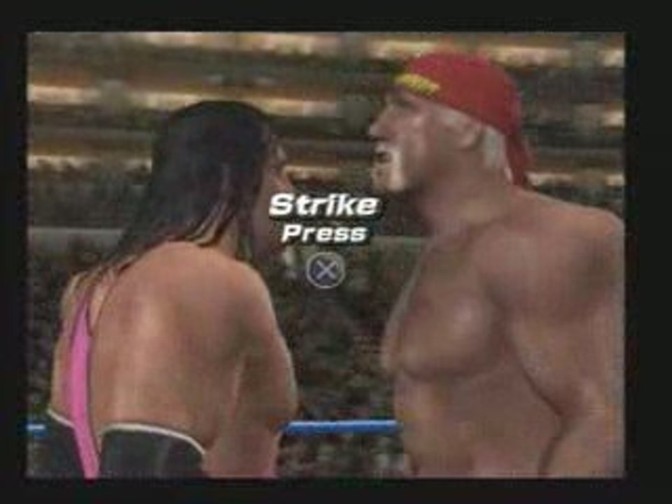 SVR 2006, Bret Hart vs Hulk Hogan (PS2)