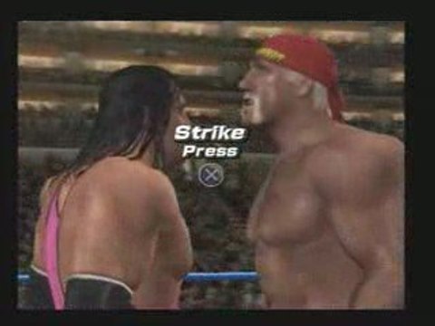 SVR 2006, Bret Hart vs Hulk Hogan (PS2)