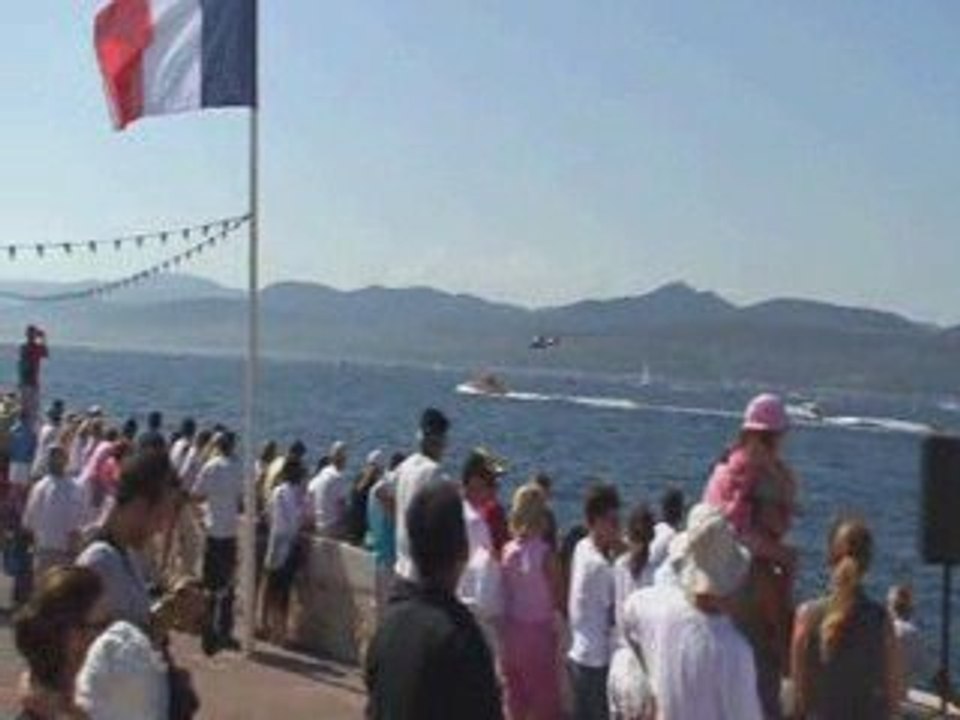 présentation marine St Tropez 15/08/09