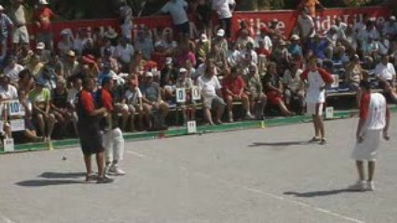 Demi-finale du Mondial de Millau doublettes