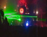 tomorrowland 2009 q-dance lazers