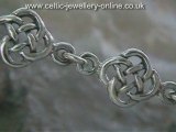 Celtic Bracelet DSG203m1 Sterling Silver