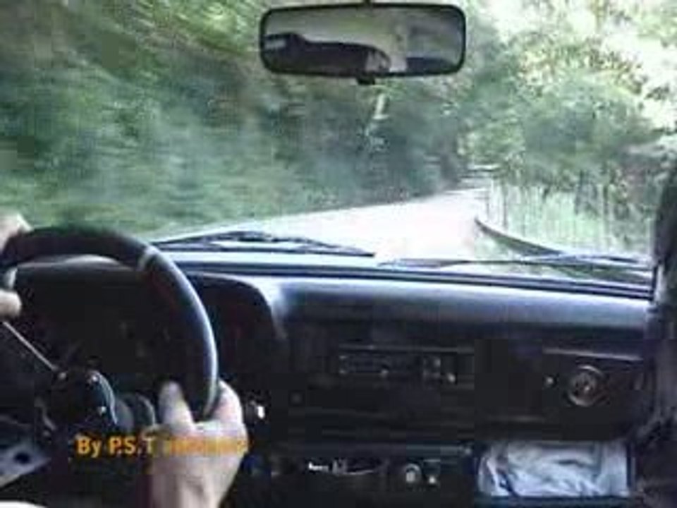 Montée Historique maquisard 2009 onboard ford escort mk2