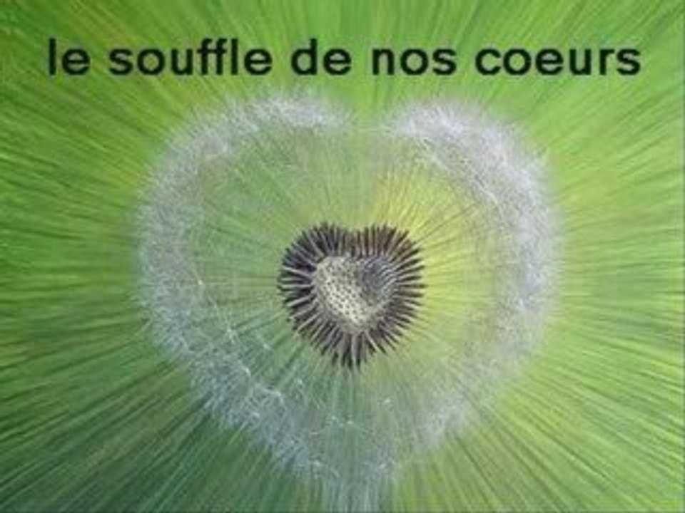 LE SOUFFLE DE NOS COEURS....
