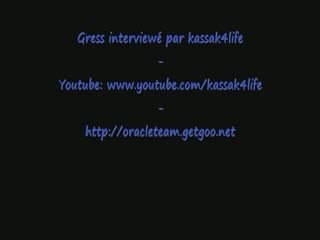 interview de g-ress via le telephone