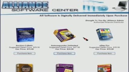 Home Income Alliance Software Center Demo