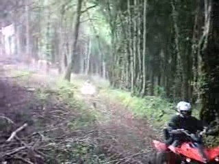 Rando Quad dans la vienne avec mon scrambler et mon assos 2