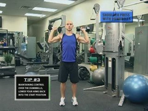 DB Shoulder Press | Shoulder Press | Fitness Training