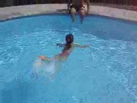 Maria nage sans brassard 2 ! 16 août 2009