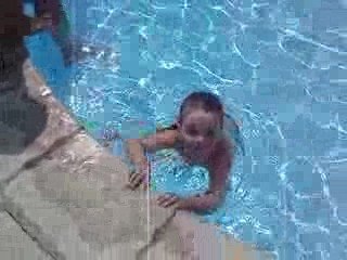 Maria nage sans brassard 3 ! 16 août 2009