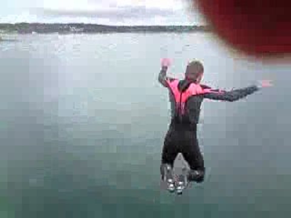 Flo saut du blocos fort de berthaume