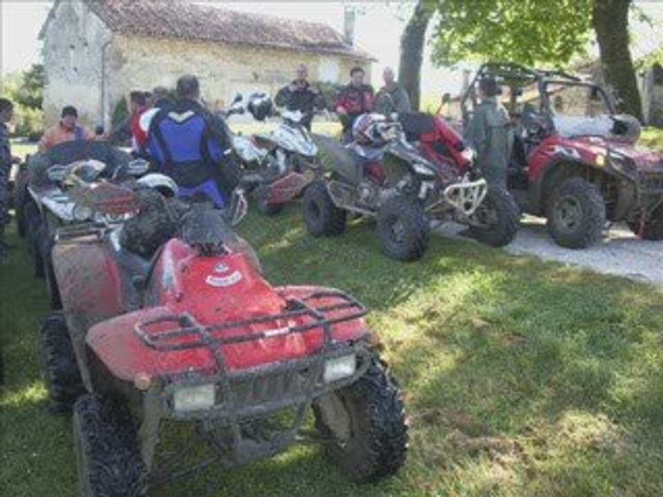 Mes quads + sortie en quad