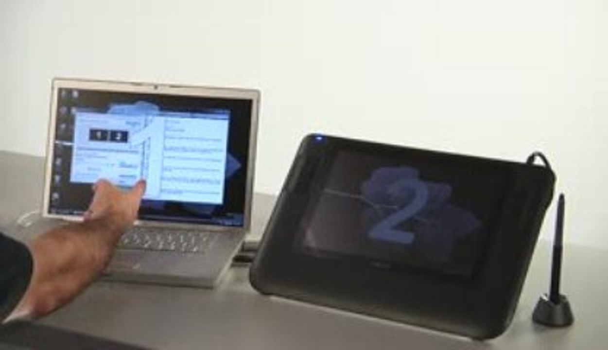 CINTIQ 12WX:  SETTING UP AND INSTALLING