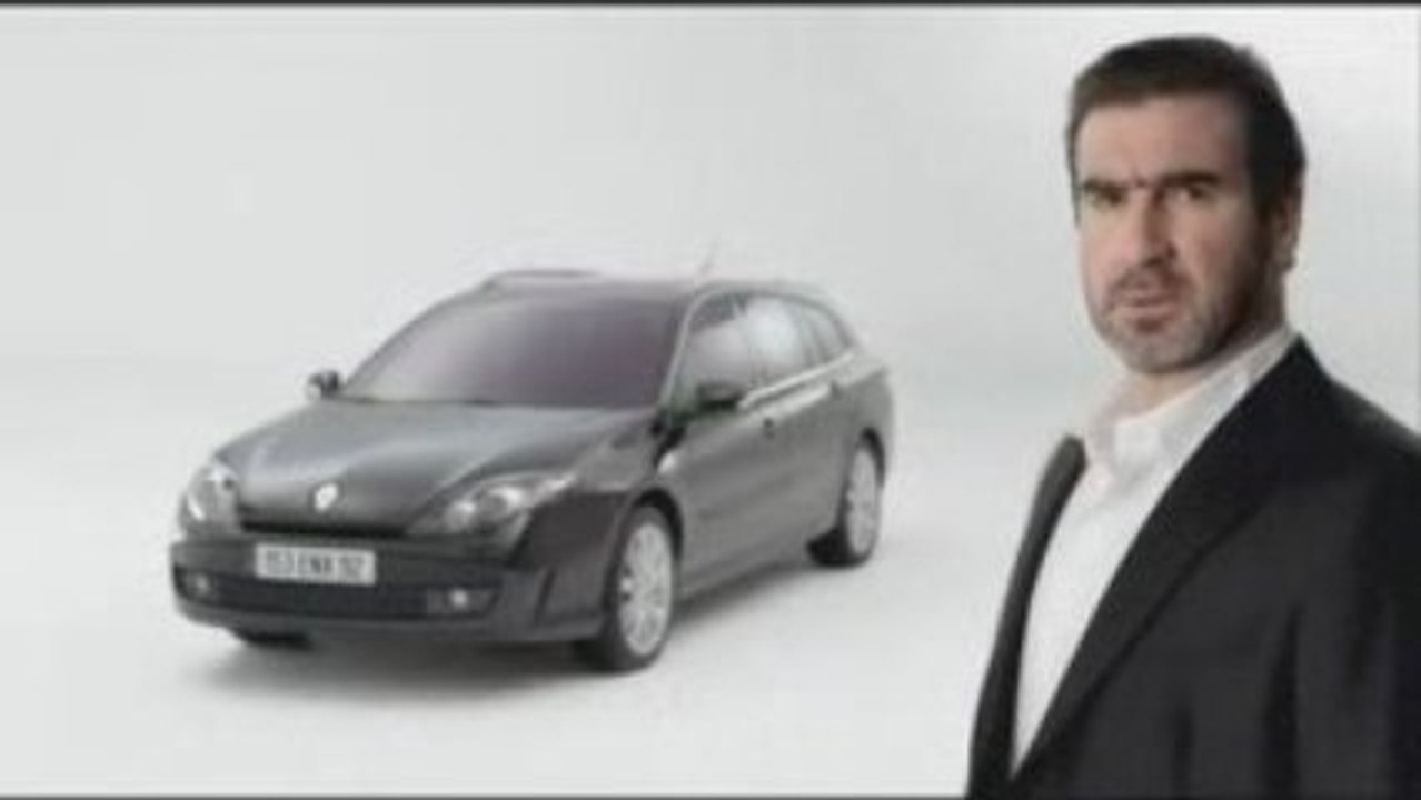 Pub française Renault Laguna SW E. cantona