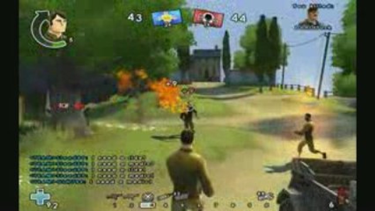 Battlefield Heroes Frag movie game play