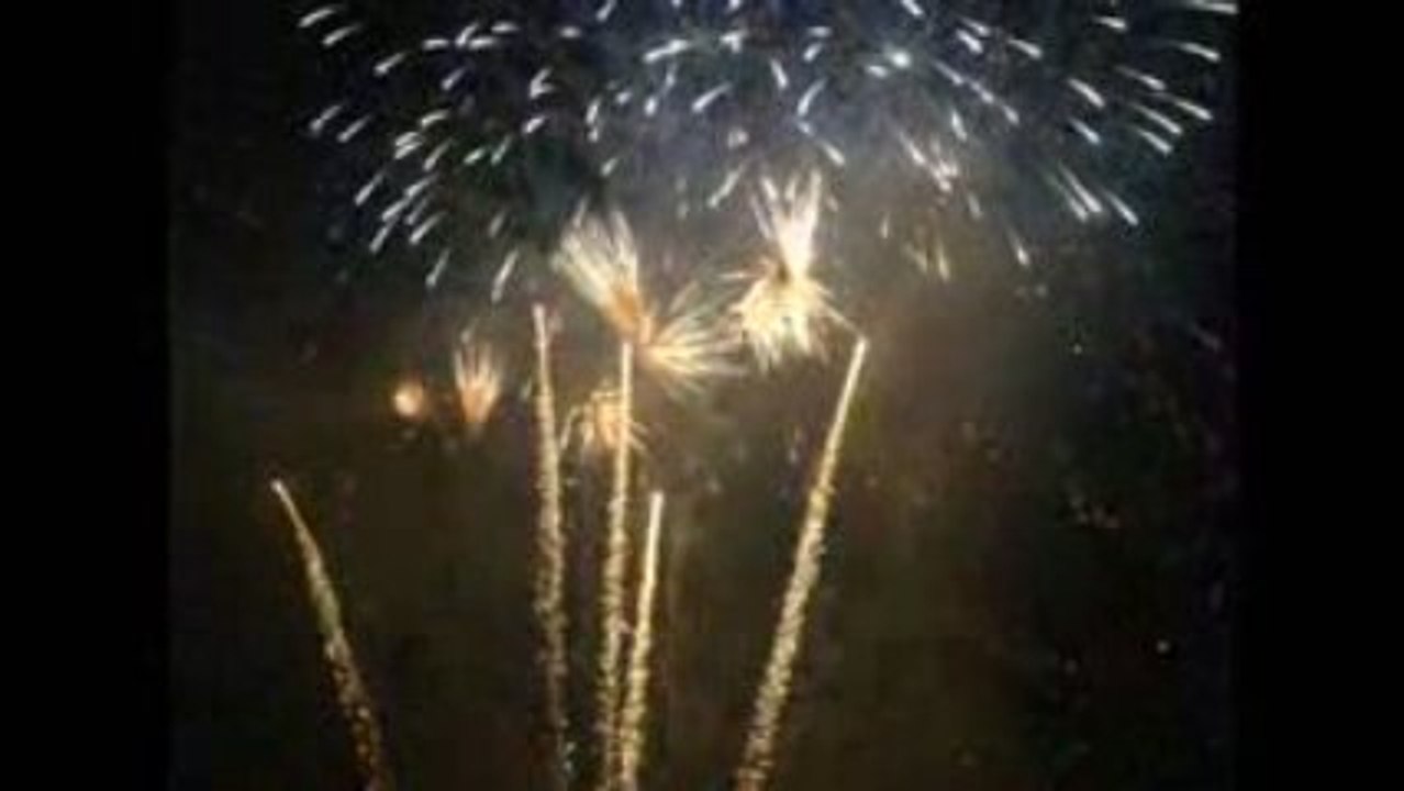 Feux artifice Biarritz