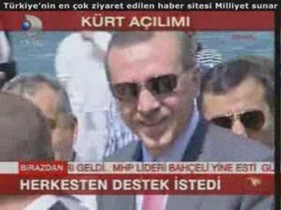 Başbakan Erdoğan Kürt Açılımını anlatıyor