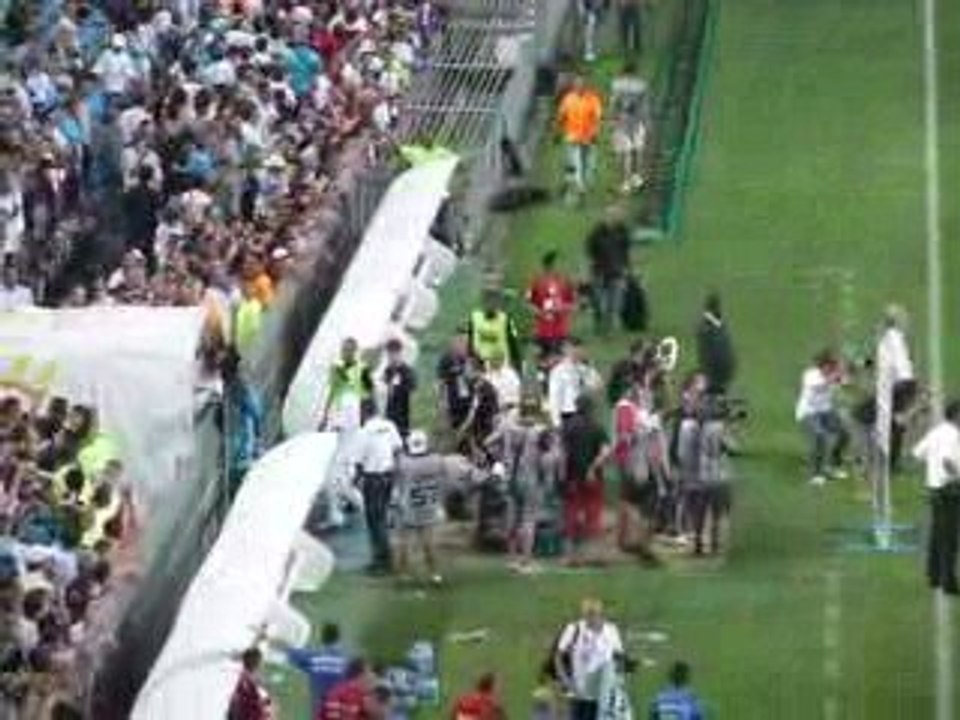 Fin du Match OM Lille