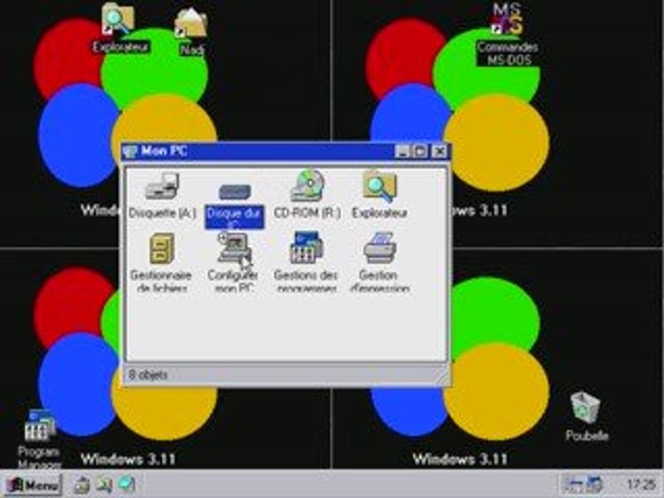 Windows 3.11 Modifiée.