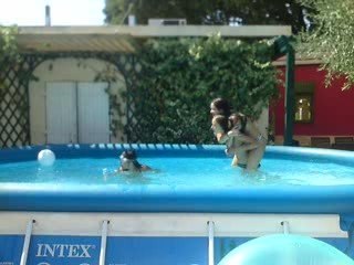 Piscine avec la Fam<3
