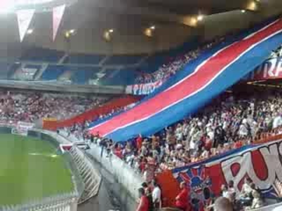 PSG LEMANS tifos du psg auteuil