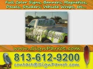 Signs Tampa Florida