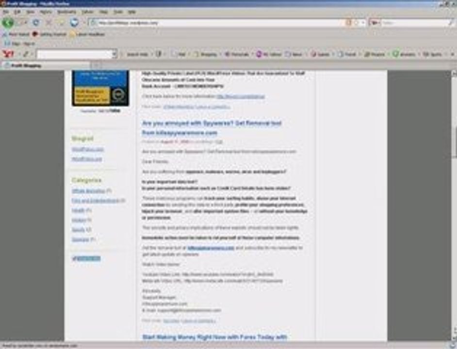 Profit Blogging  - http://profitblog1.wordpress.com