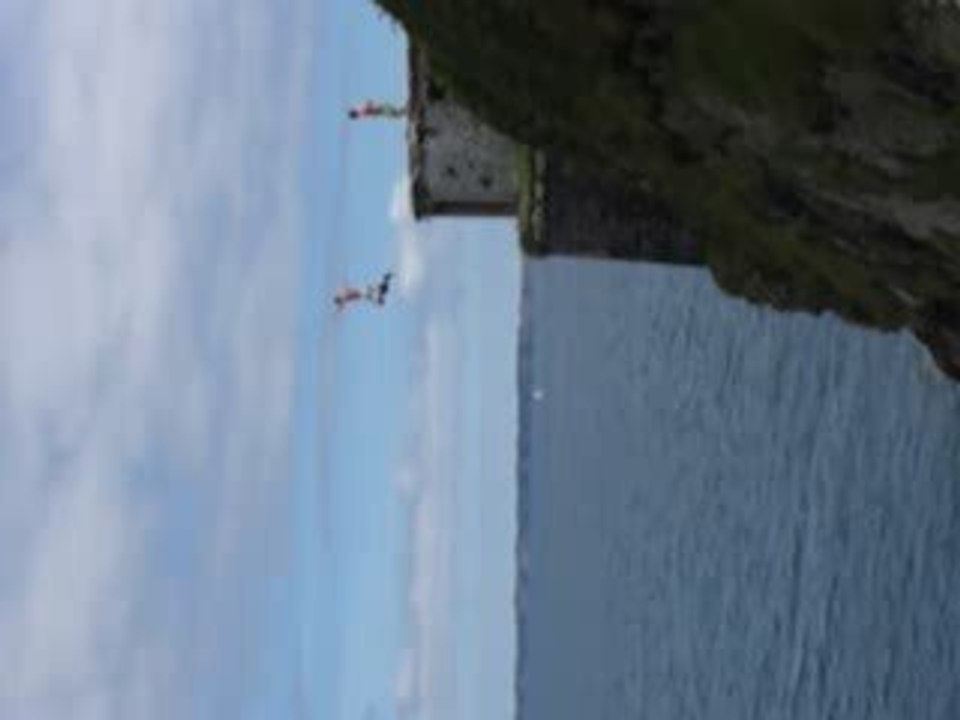 Moii saut du blocos fort de berthaume