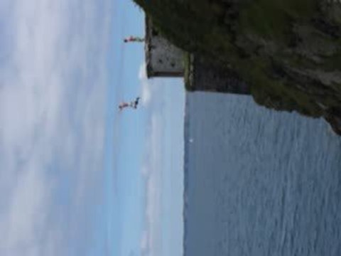 Moii saut du blocos fort de berthaume