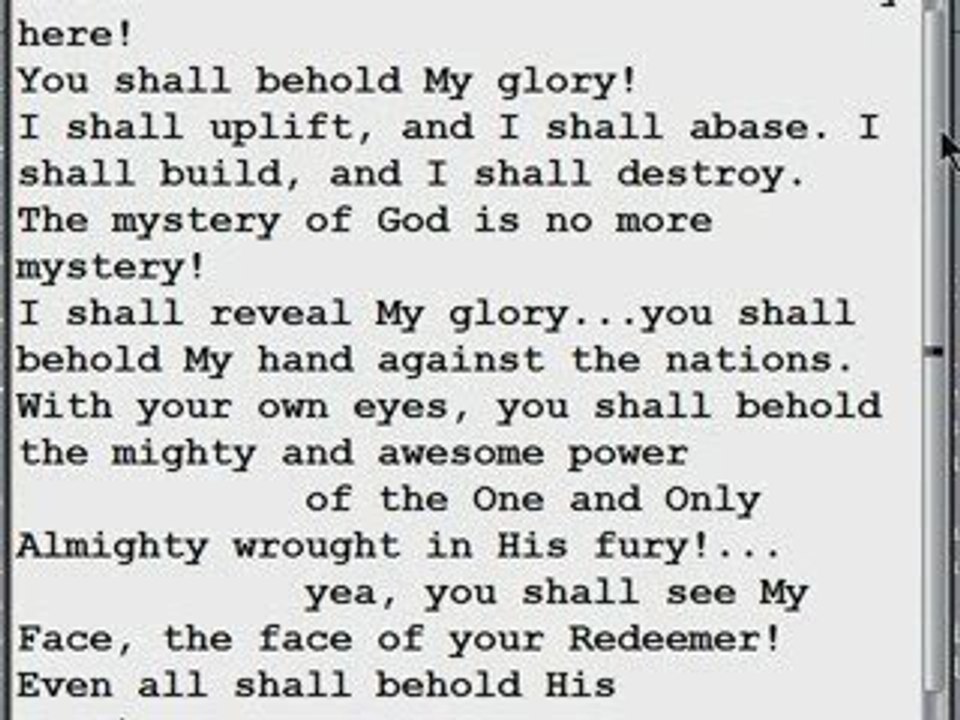 Today, I read [Thus Says The Lord]  - Volume 6