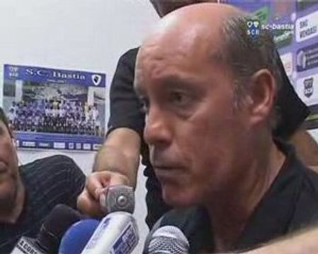 L2 / 2009-10 - Bastia 6-1 Nîmes : Réaction de Philippe Anziani