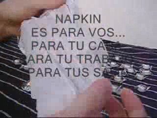Toallas humedas magicas compactas "Napkin Argentina"