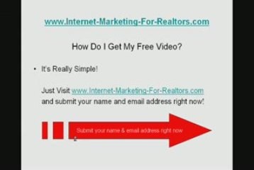 Internet Marketing For Realtors