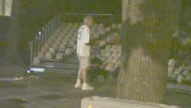 reportage nocturne cinéma en plein air JL Calvet - Uzès