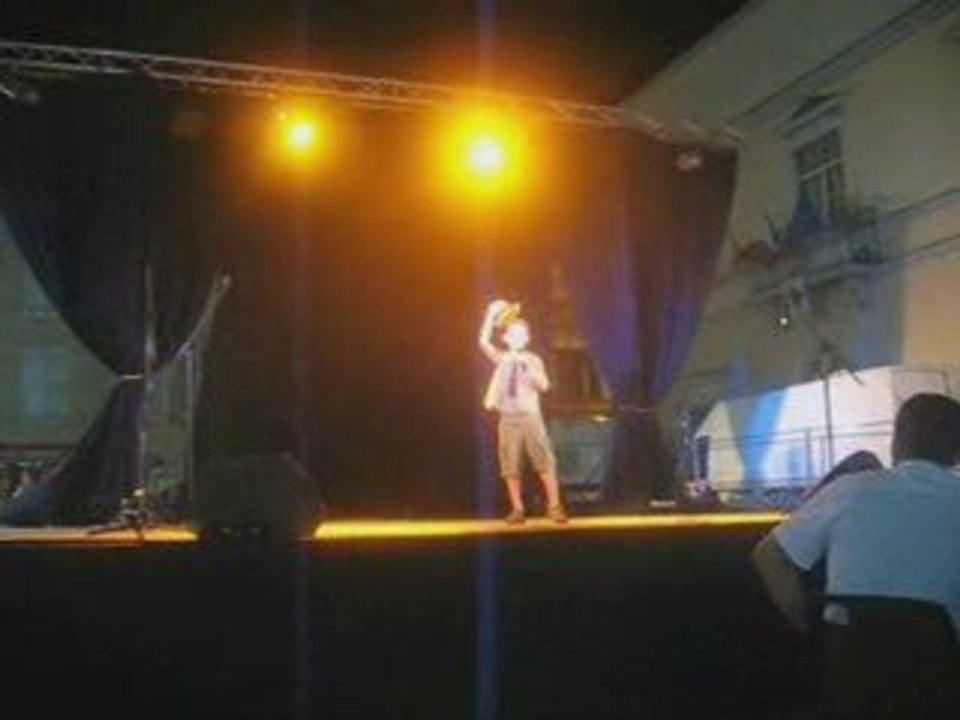 Invité au Grand Prix de la chanson (demi-finale à Anduze)