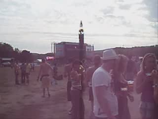 Arrivée Sziget 2009
