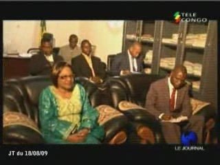 Audience au ministère de la communication.