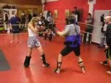 Samira aus Karls Fightclub Kickboxtraining K1 in Freiburg
