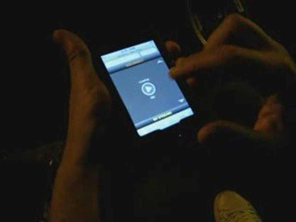 VODOBOX Live TV sur iTouch/iPhone depuis un Hotspot FreeWifi