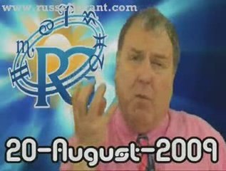 RussellGrant.com Video Horoscope Taurus August Thursday 20th
