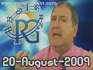 RussellGrant.com Video Horoscope Cancer August Thursday 20th