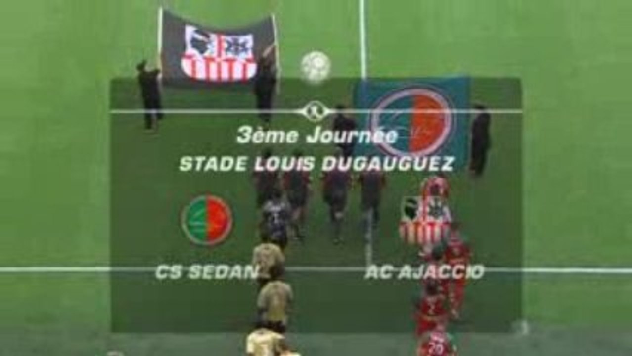CS Sedan Ardennes - AC Ajaccio (1-3)